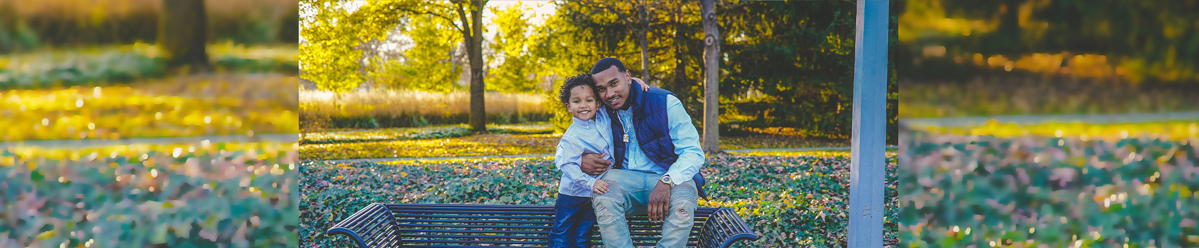 Family in Park