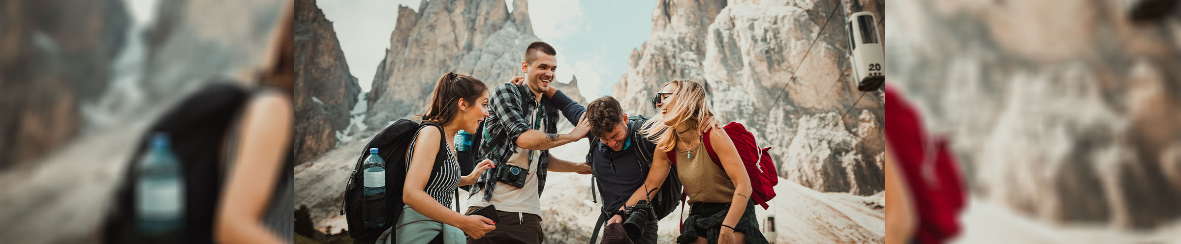 Friends on Mountain